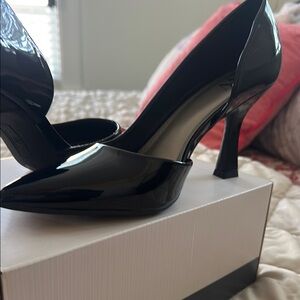 Worthington Glossy Black Heels